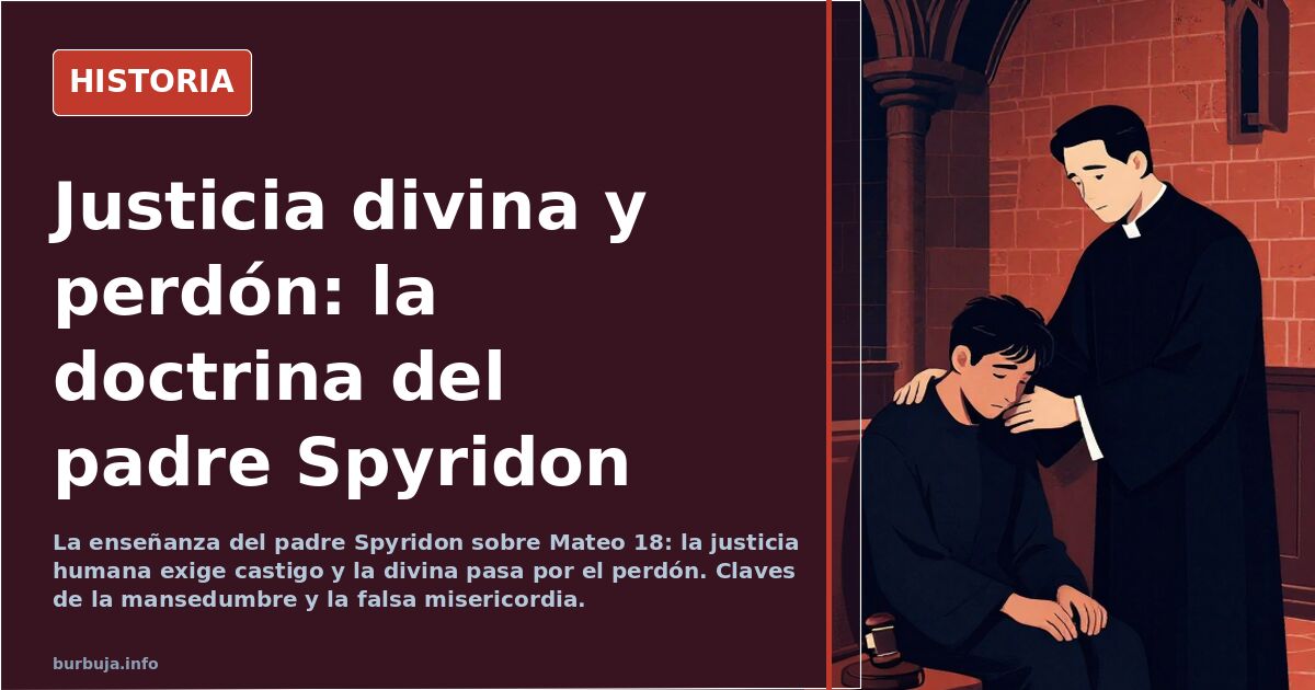 ¿TU DESEO DE JUSTICIA ES PECAMINOSO? (Padre Spyridon)
