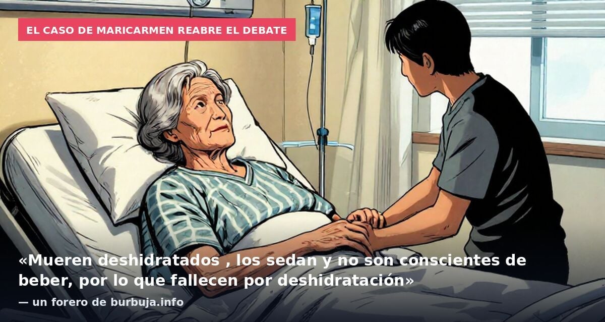Ejrm, ejem, ejem. Maricarmen fue "sedada"