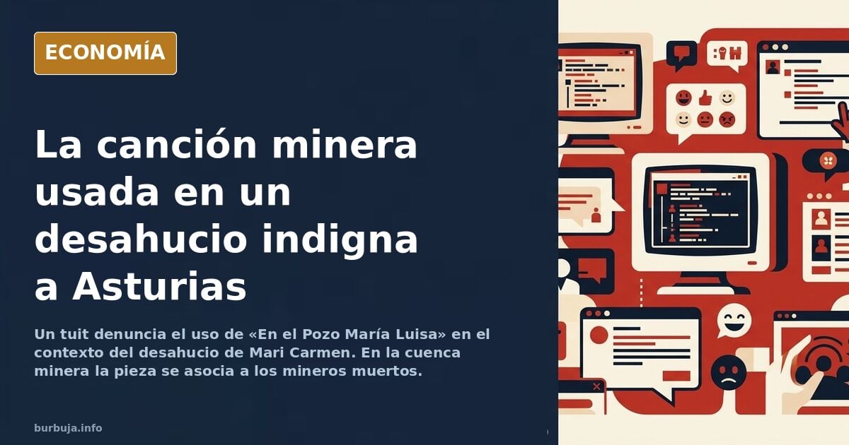 Indignación en Asturias y León por el uso ridículo de "En el Pozo María Luisa" durante la psyop Mari Carmen