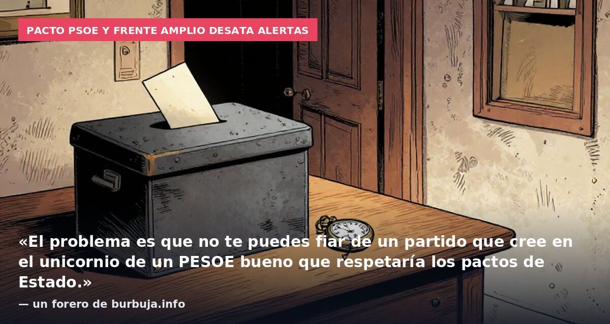 PP y VOX abren conversaciones para concurrir juntos al Senado tras el pacto del PSOE y Frente Amplio