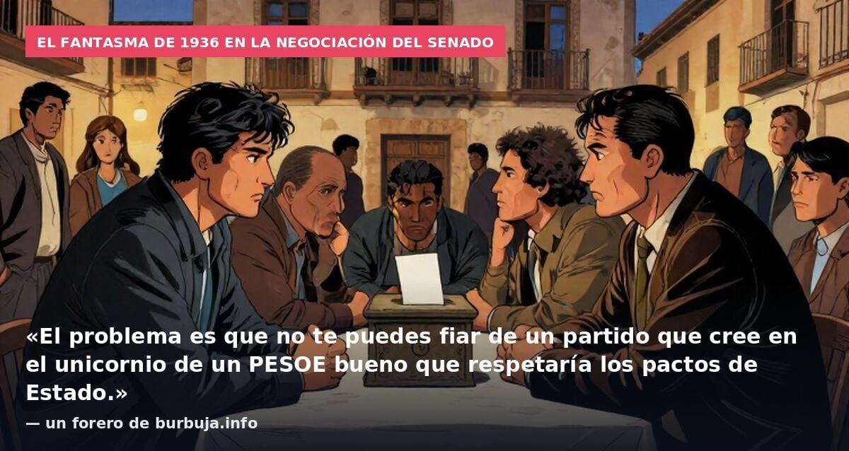 PP y VOX abren conversaciones para concurrir juntos al Senado tras el pacto del PSOE y Frente Amplio