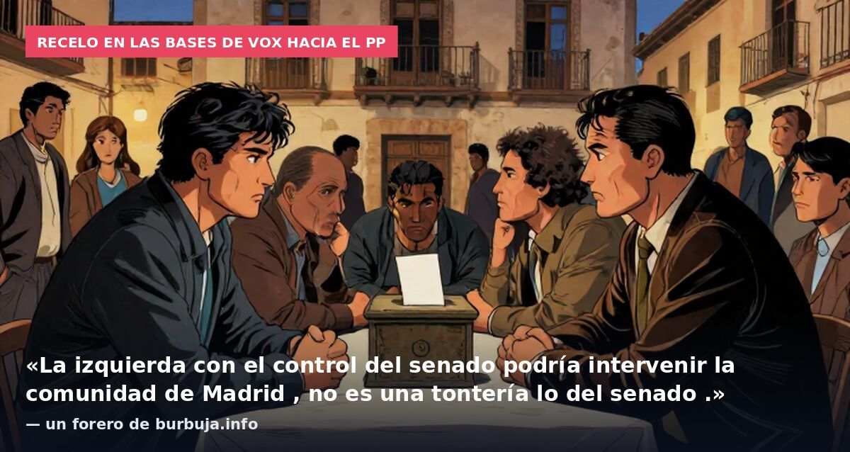 PP y VOX abren conversaciones para concurrir juntos al Senado tras el pacto del PSOE y Frente Amplio