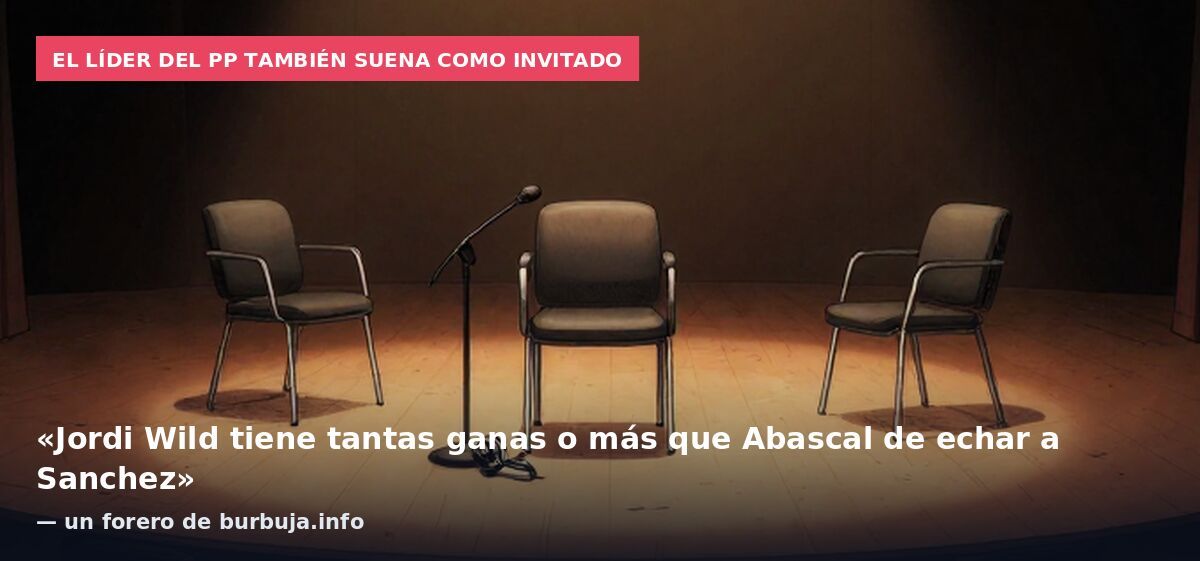 Abascal acepta ir al programa de Jordi Wild: ¿valentía o estrategia?