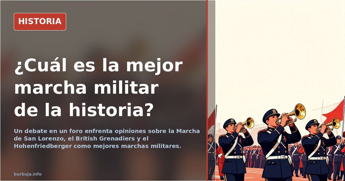 El debate sobre la mejor marcha militar: Sousa, la Legión y el circo