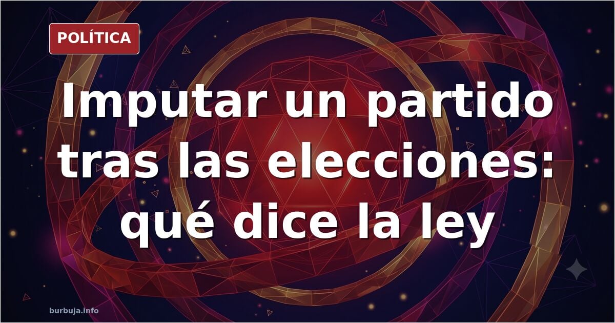 VOTAR A UN PARTIDO QUE VA A SER MPUTADO ¿PUEDE CONSIDERARSE UN FRAUDE "DEMOCRÁTICO"?