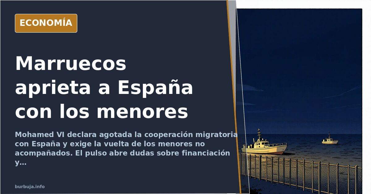 Mohamed VI tensa la alianza migratoria y exige el retorno de los menores
