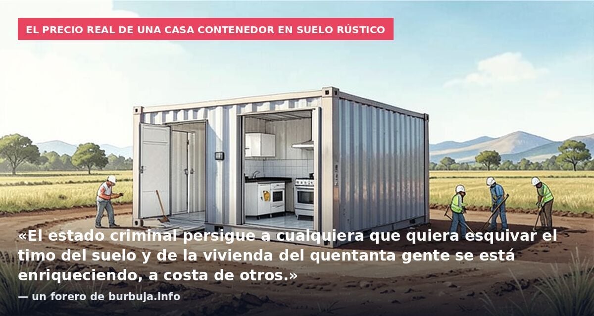 Se enfrenta a pena de prisión por instalar una "casa móvil" en una parcela suya en Casabermeja.