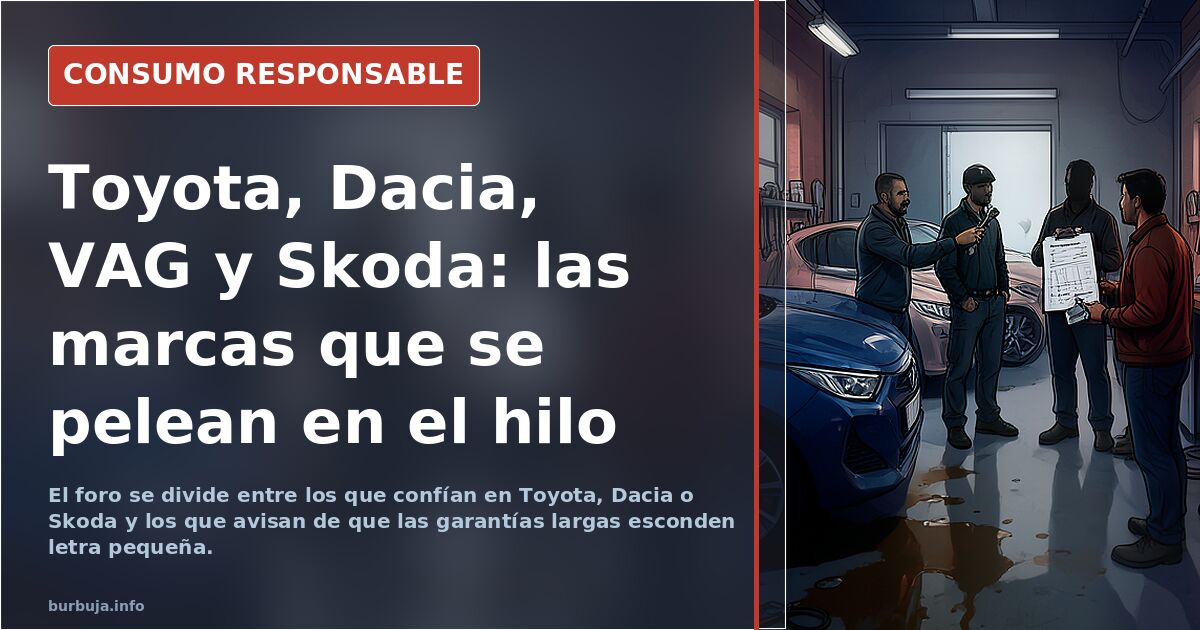 ¿Os fiáis de alguna marca de coches en 2026?