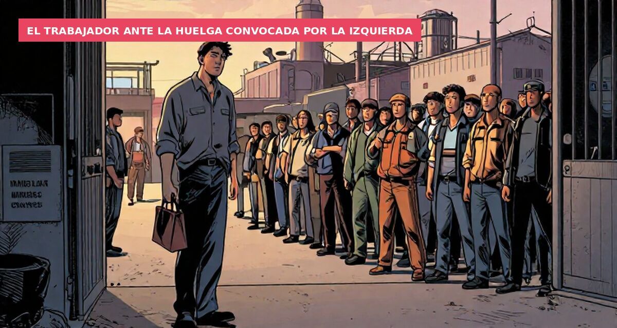 LA IZQUIERDA CONVOCA UNA HUELGA GENERAL PARA SEGUIR EN EL PODER