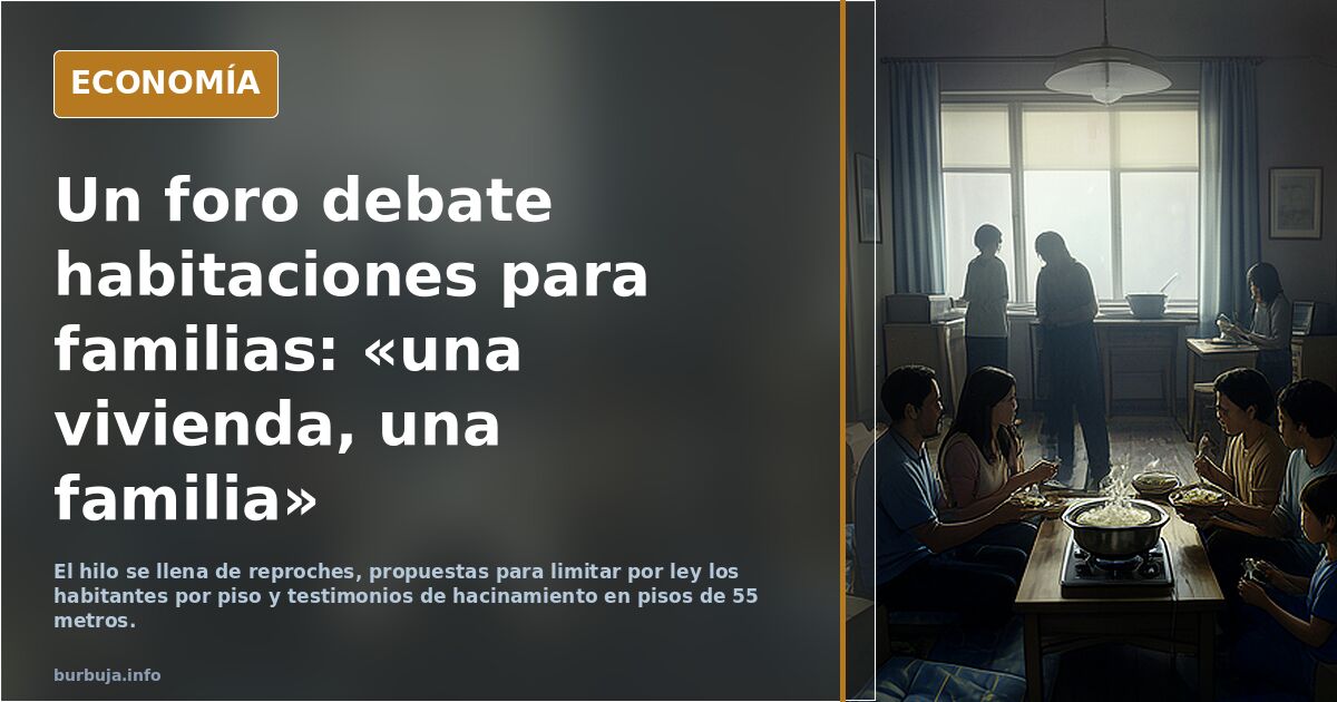 "Somos una pareja y dos niños, busco habitación. Pago hasta 700€"