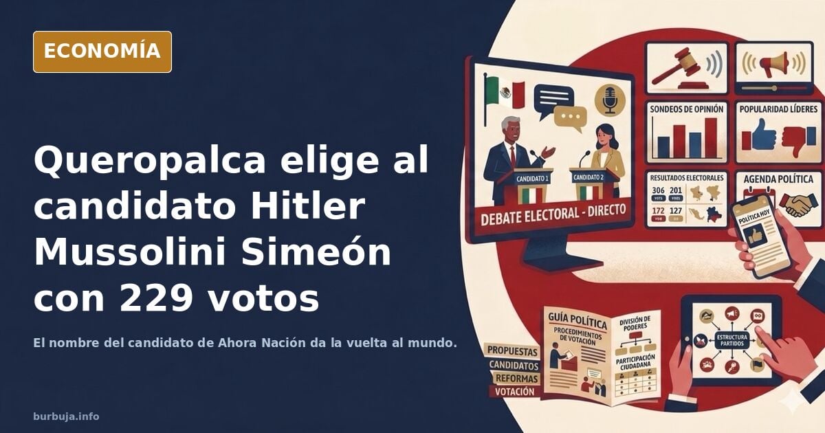 Jirler Mussolini gana las elecciones en un pueblo del Perú.