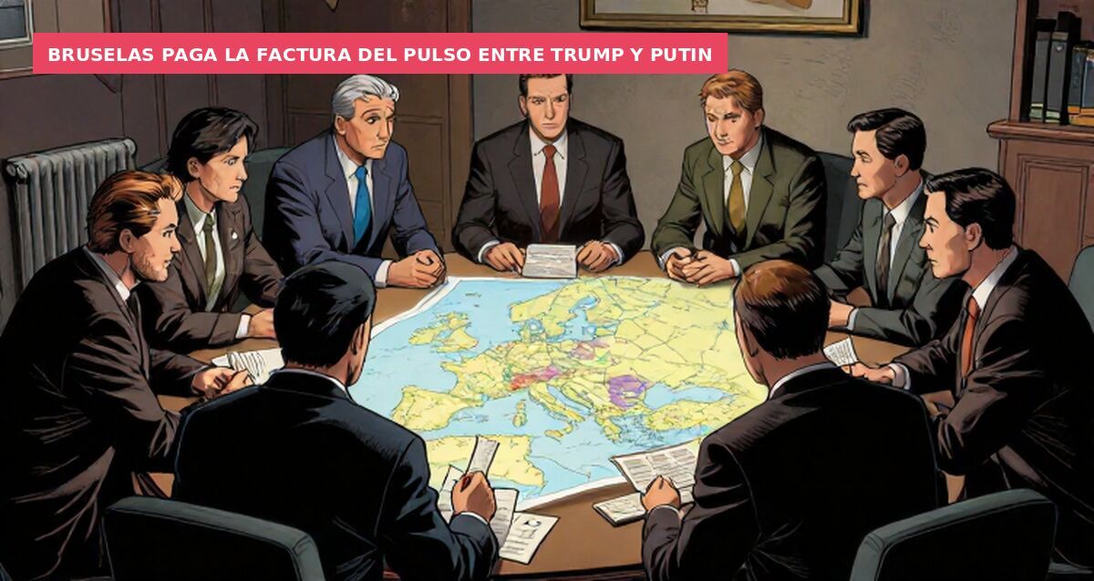 Bruselas paga la factura del pulso entre Trump y Putin