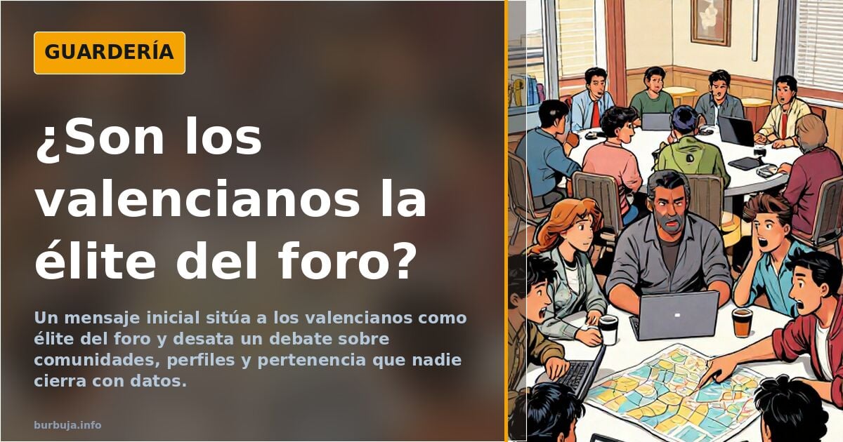 Valencia, ¿élite del foro? El debate que nadie cierra