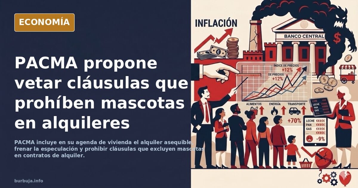 propuestas de PACMA en materia de vivienda.