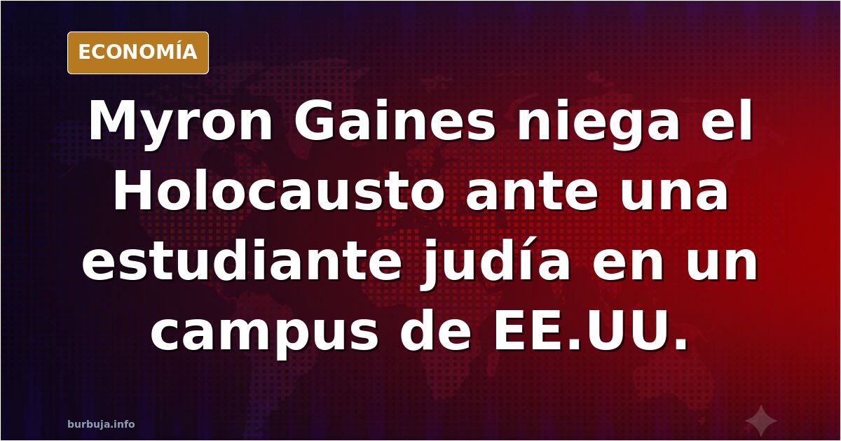 Nuevo Charlie Kirk: Myron Graines y su discurso