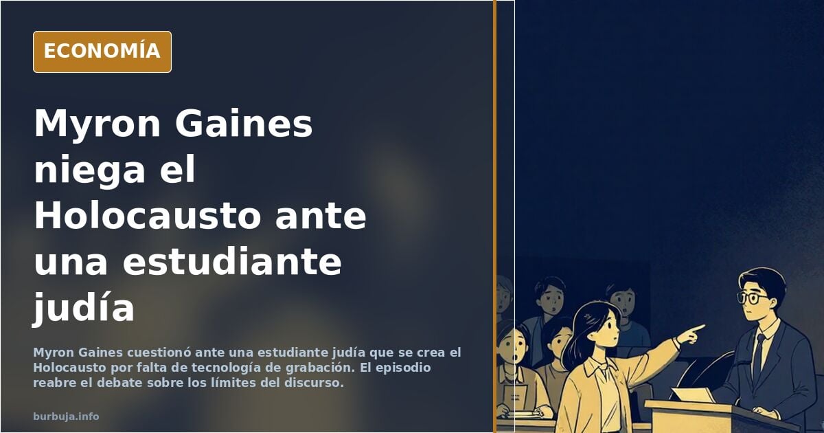 Nuevo Charlie Kirk: Myron Graines y su discurso