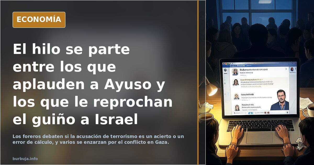 BRUTAL Ayuso llama TERRORISTAS a los de la Acampada y les manda un saludo