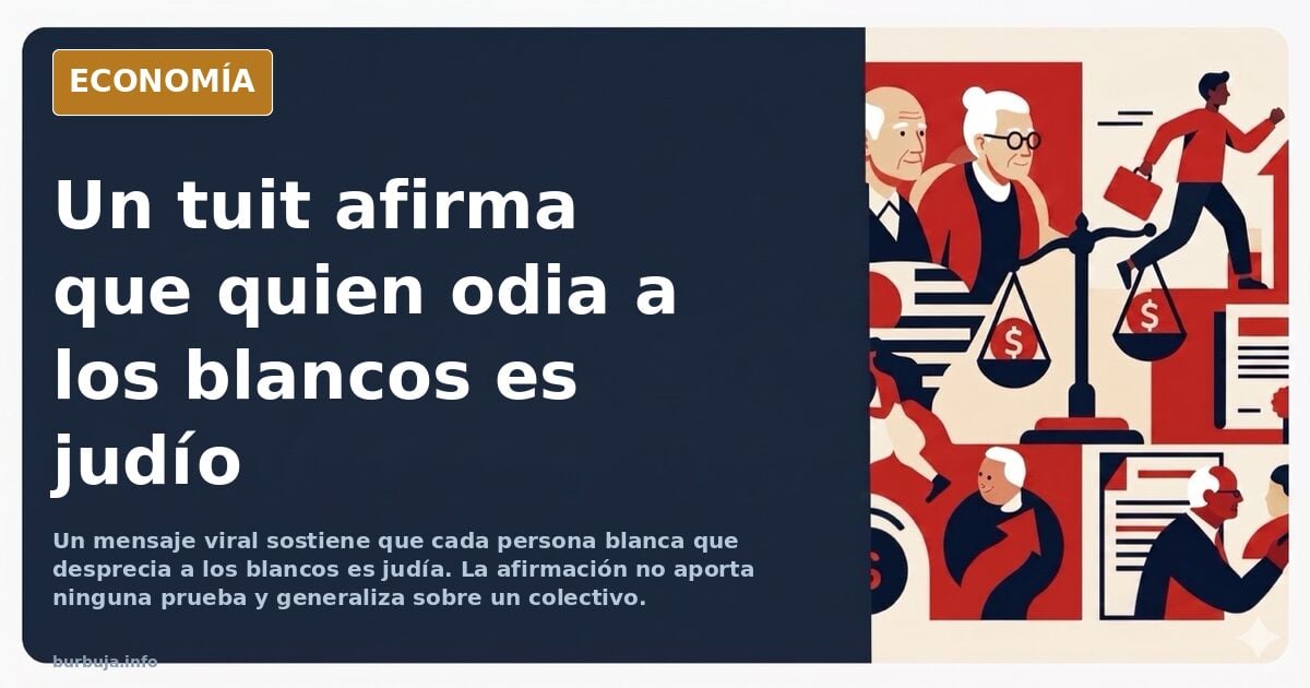 Judios haciendose pasar por blancos agitando una guerra racial.... es un no parar