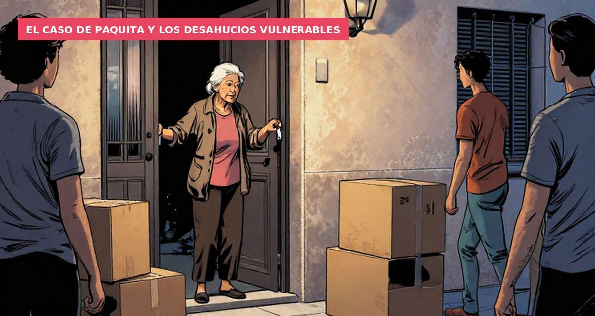 El caso de Paquita y los desahucios vulnerables