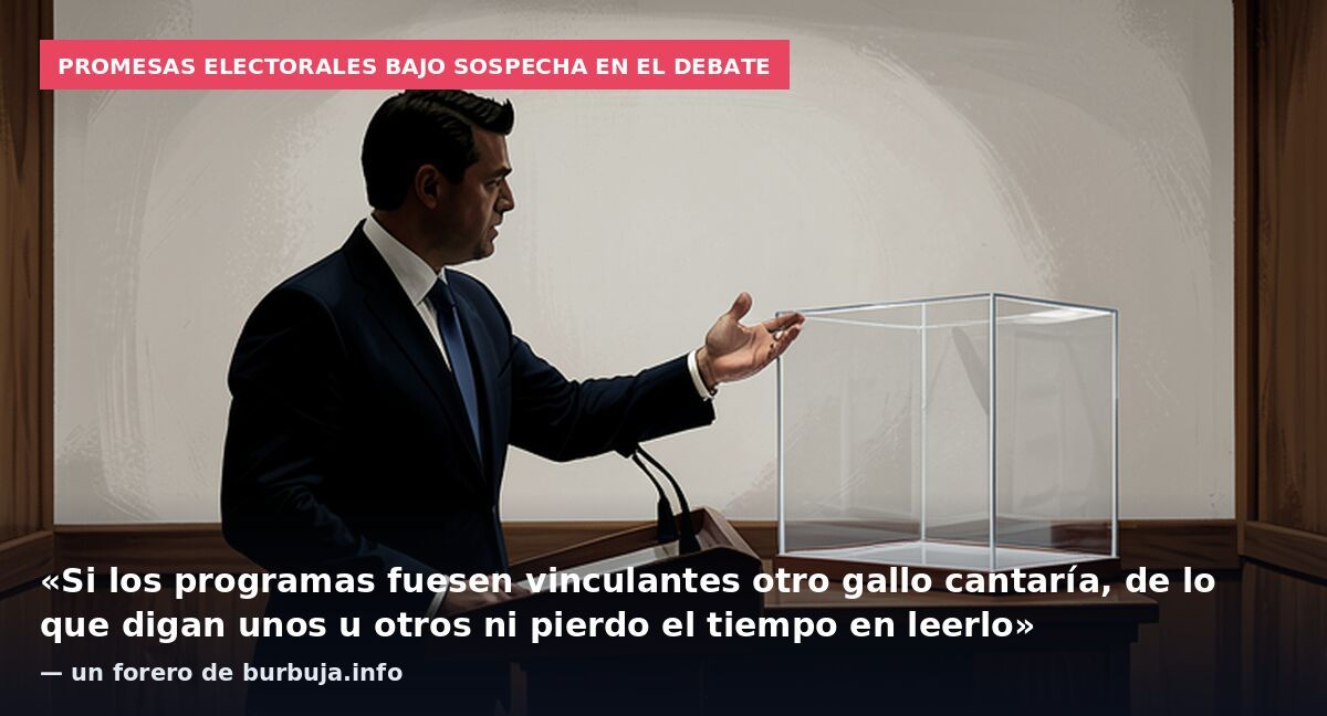 ¿Qué promete VOX si le votas? ¿Qué promete el PSOE si le votas?