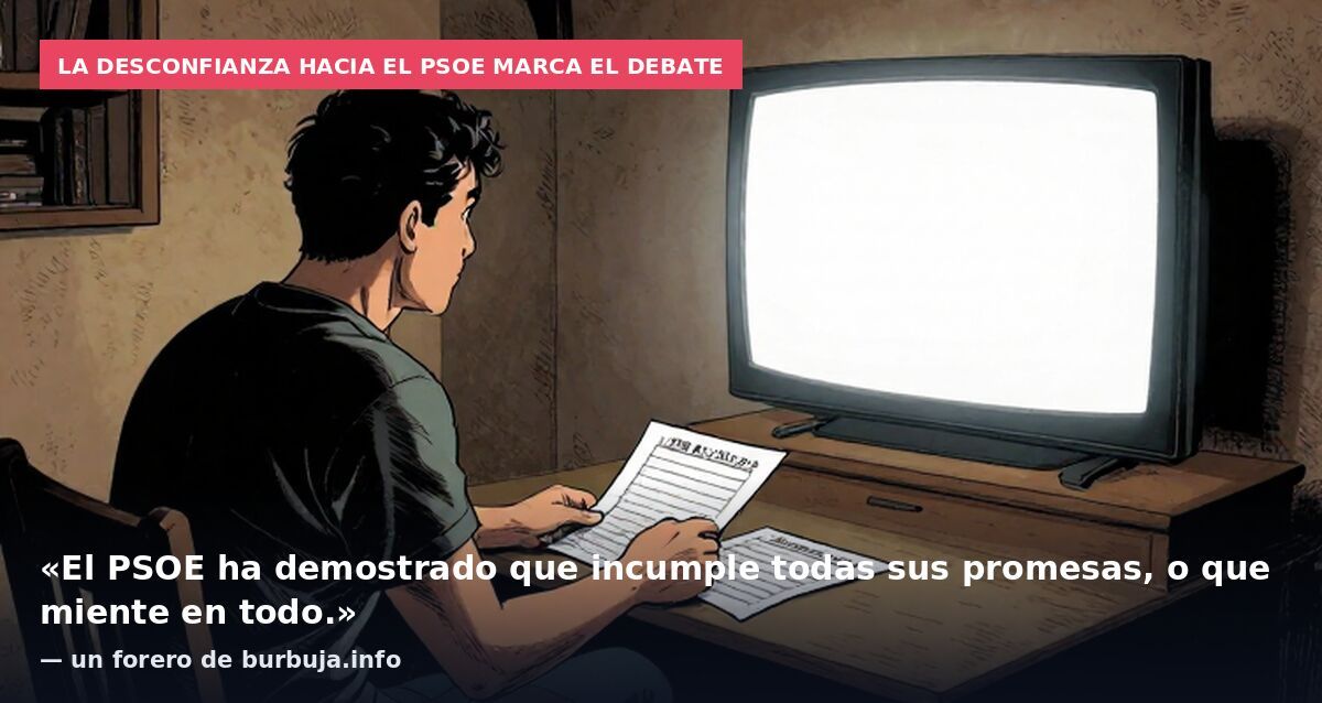 ¿Qué promete VOX si le votas? ¿Qué promete el PSOE si le votas?