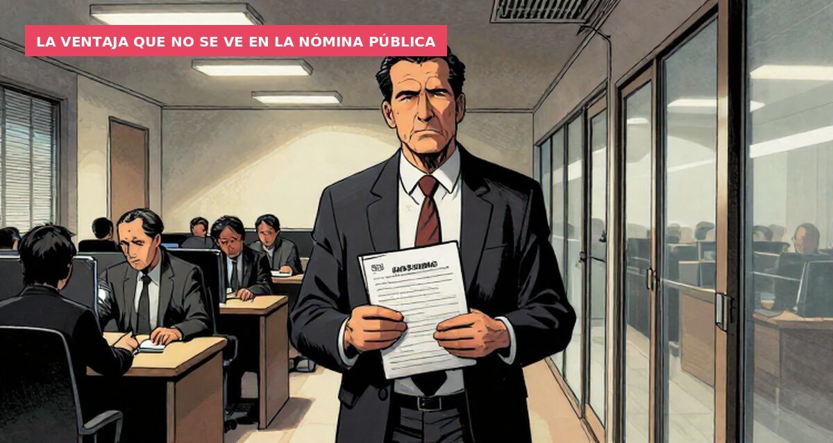 La ventaja que no se ve en la nómina pública