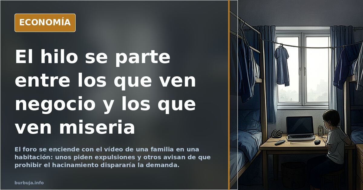 El NEW NORMAL de UNA FAMILIA LATINA de tres o cuatro personas VIVIENDO EN UNA SOLA HABITACIÓN: lo has leido pero TE LO TRAIGO EN VIDEO.....