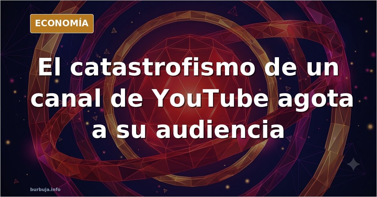 Hartazgo con un canal de YouTube: «entrar y salir del bunker» cada día