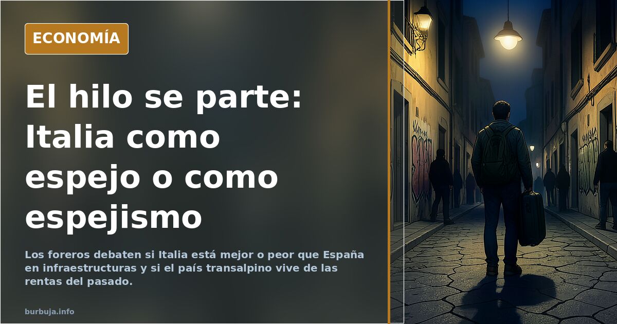 ESPAÑA da mil PATADAS a ITALiA en INFRASTRUCTURAS