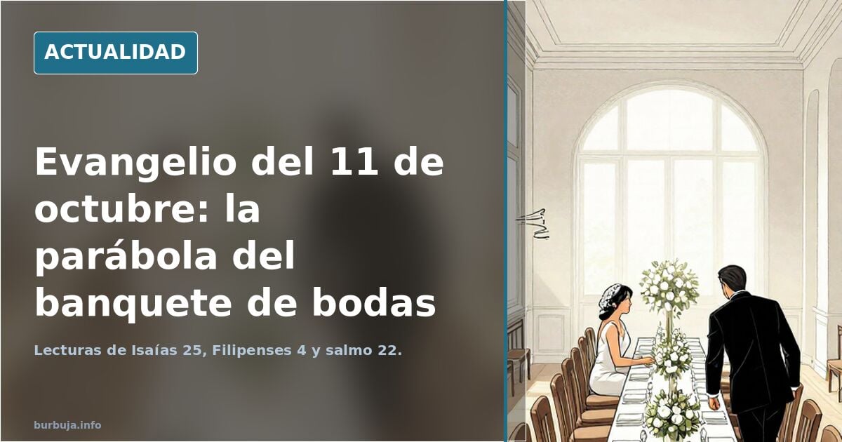 Santo evangelio de hoy. Domingo, 11 de octubre, "Habitaré en la casa del Señor por años sin término" **************************Sto.Rosario a las 22.00