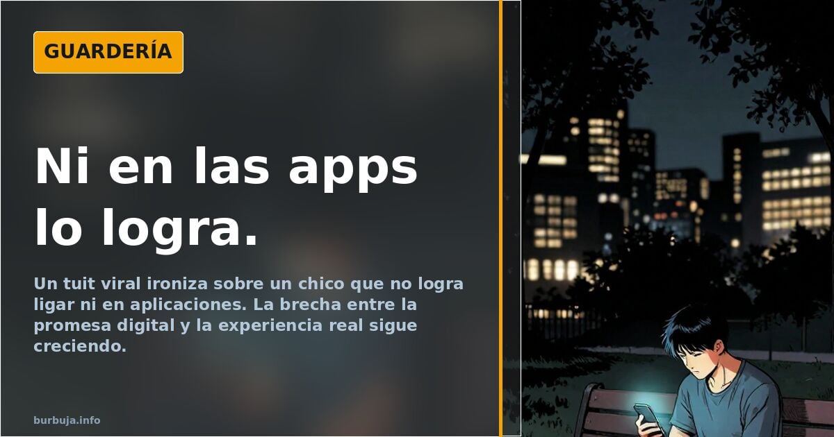 Ni en las apps lo logra.