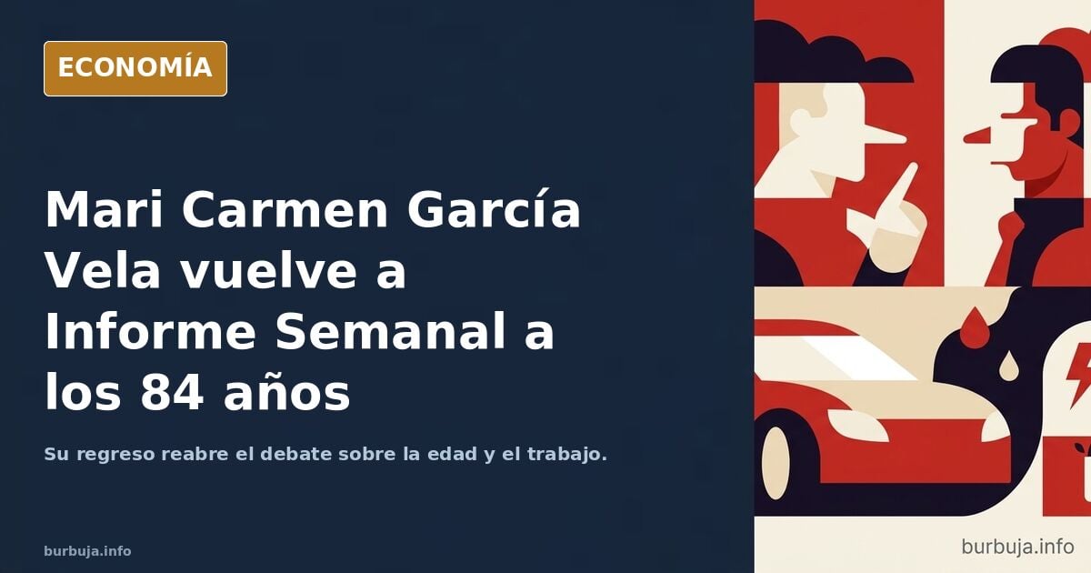 Mari Carmen García Vela, 84 años
