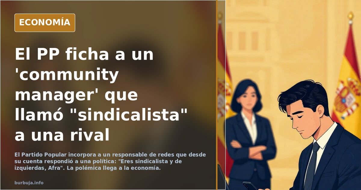 El PP ficha a un comunity manager de VOX