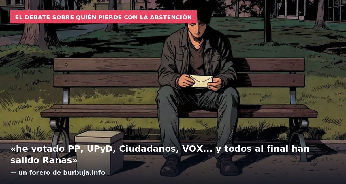 Los abstencionistas y su extraño amor por el perro