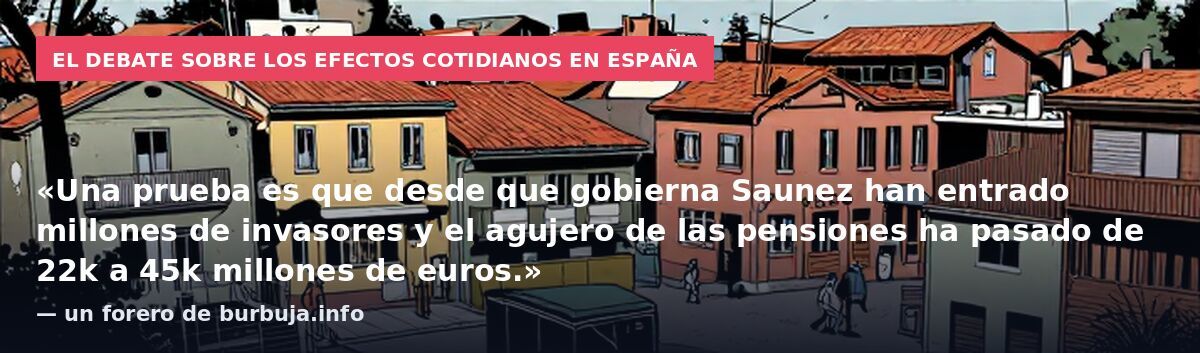 ESPAÑA con 0 inmi gración desde 1995
