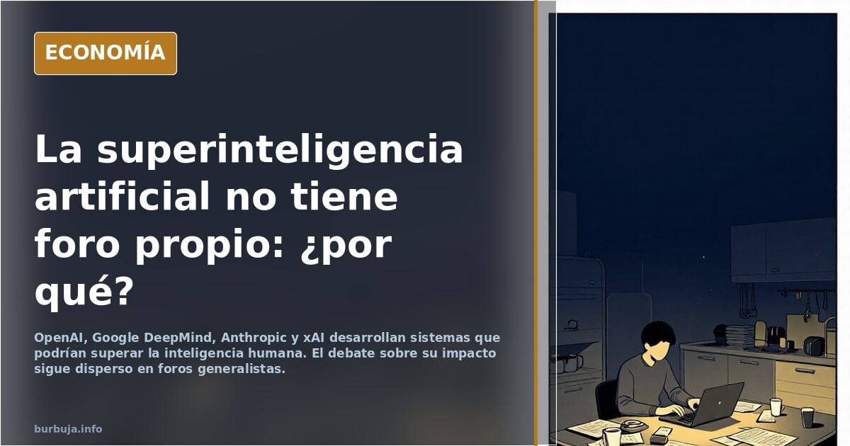 ¿por qué no se crea un foro de Súper Inteligencia?