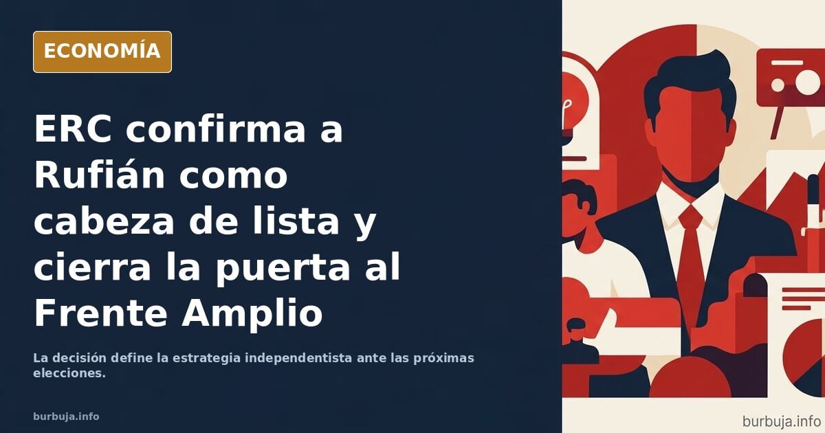 Rufián se queda en ERC....