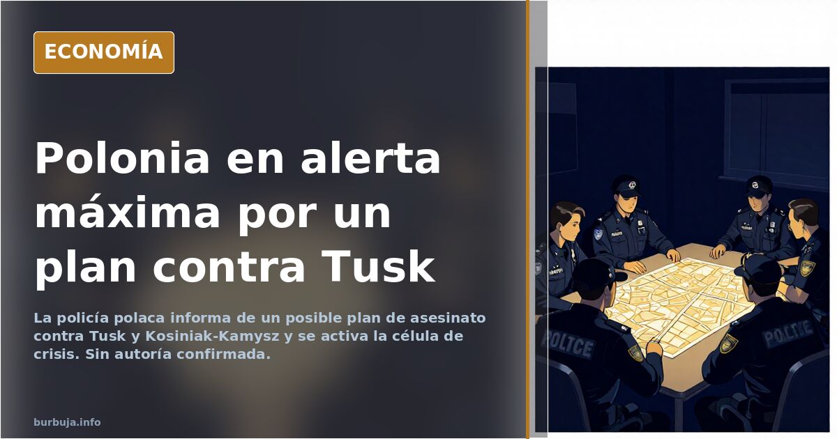 Polonia activa su célula de crisis por un plan contra Tusk