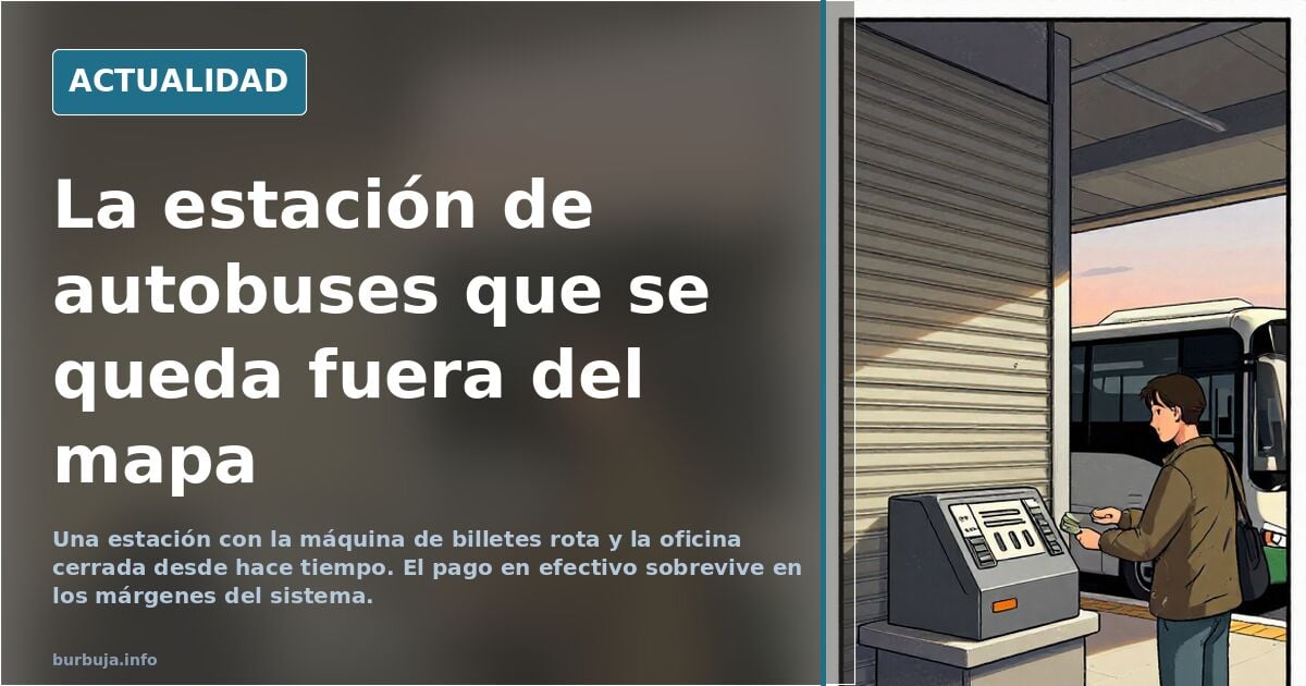 Experiencia liminal en la estación de autobuses