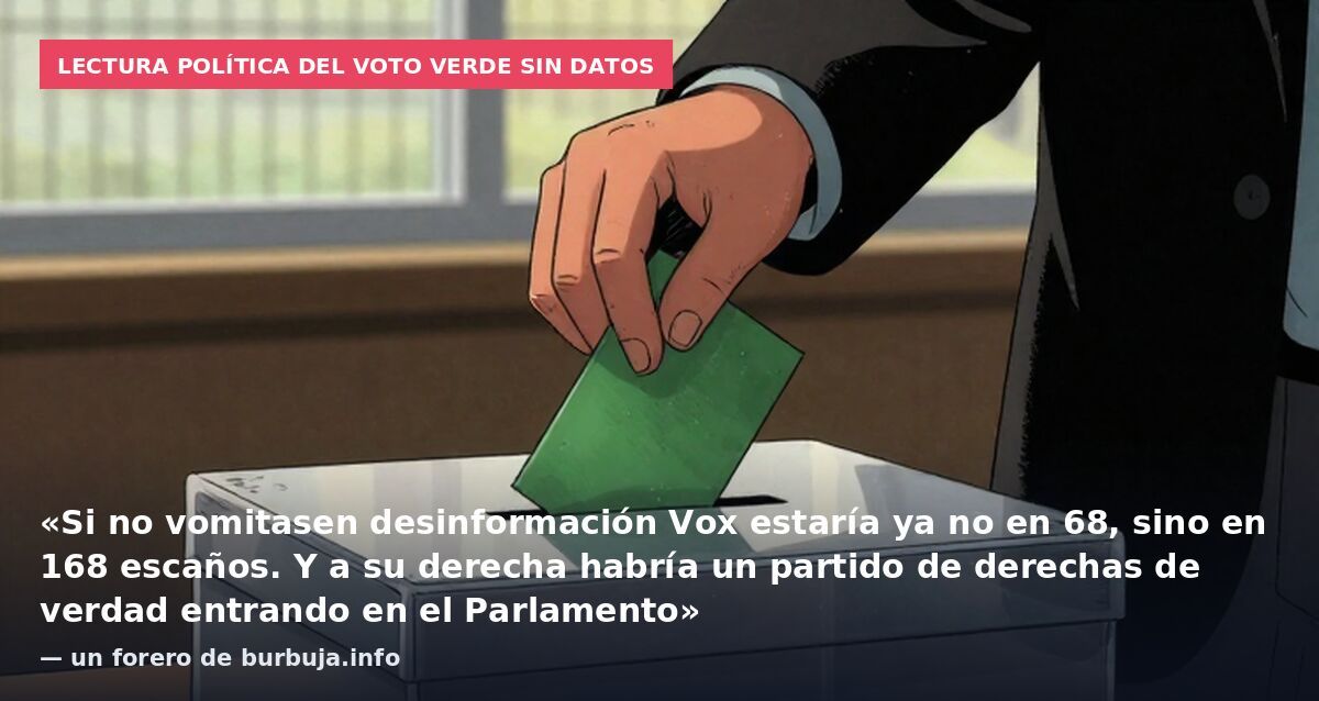 Las encuestas no cambian: ni Paquita ni los hilos de burbuja