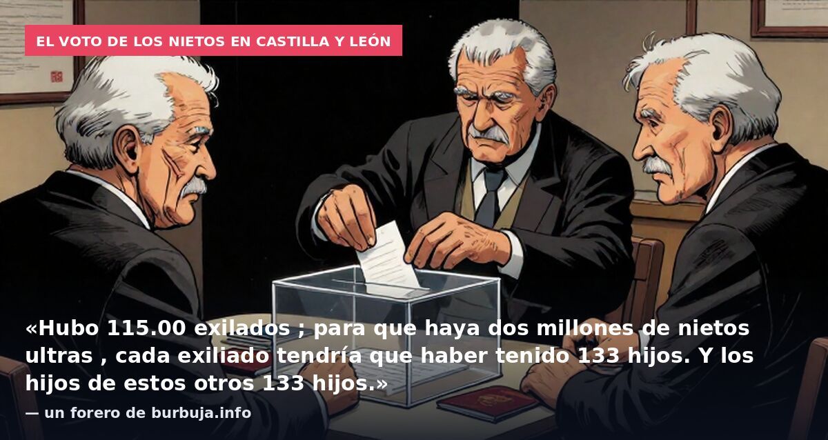 Cuando Sánchez habla de la ley de nietos, ¿qué le pasa?