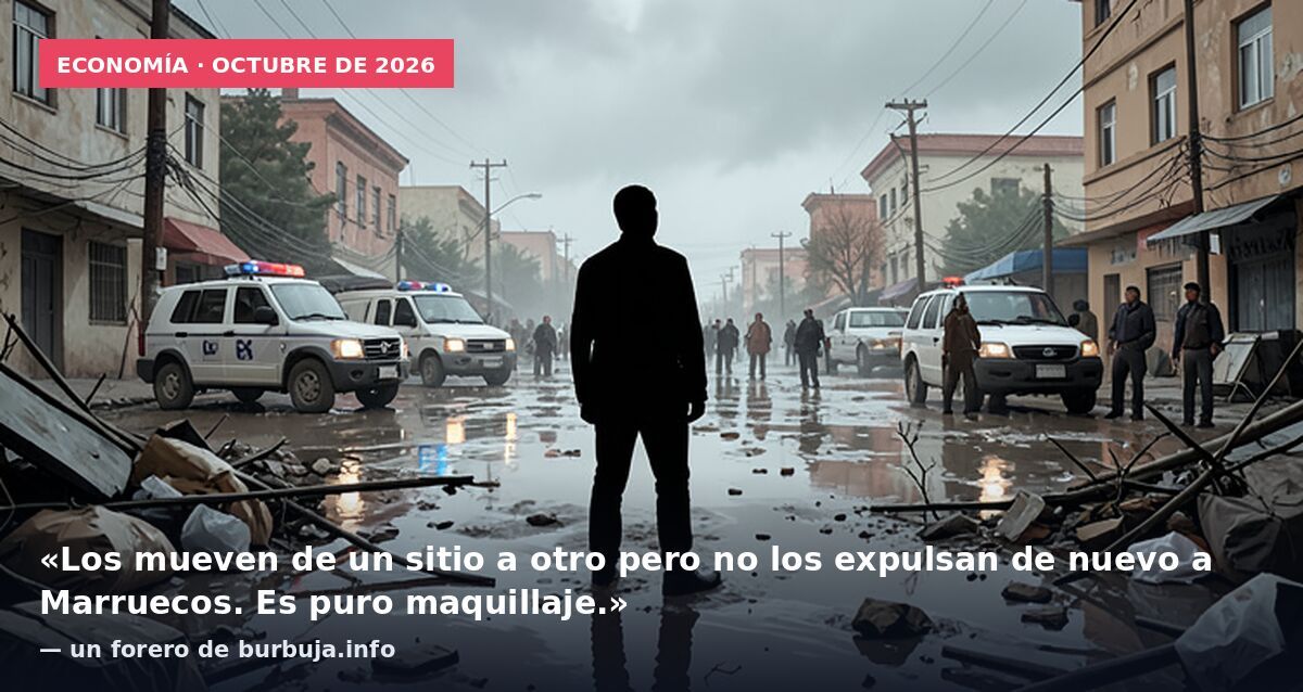 Desalojo en Ceuta: ¿todo limpio para la visita de los reyes?