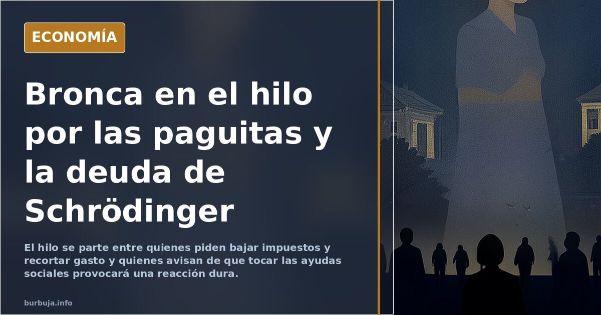 El miedo de la izquierda a la bajada de IRPF: que funcione mejor