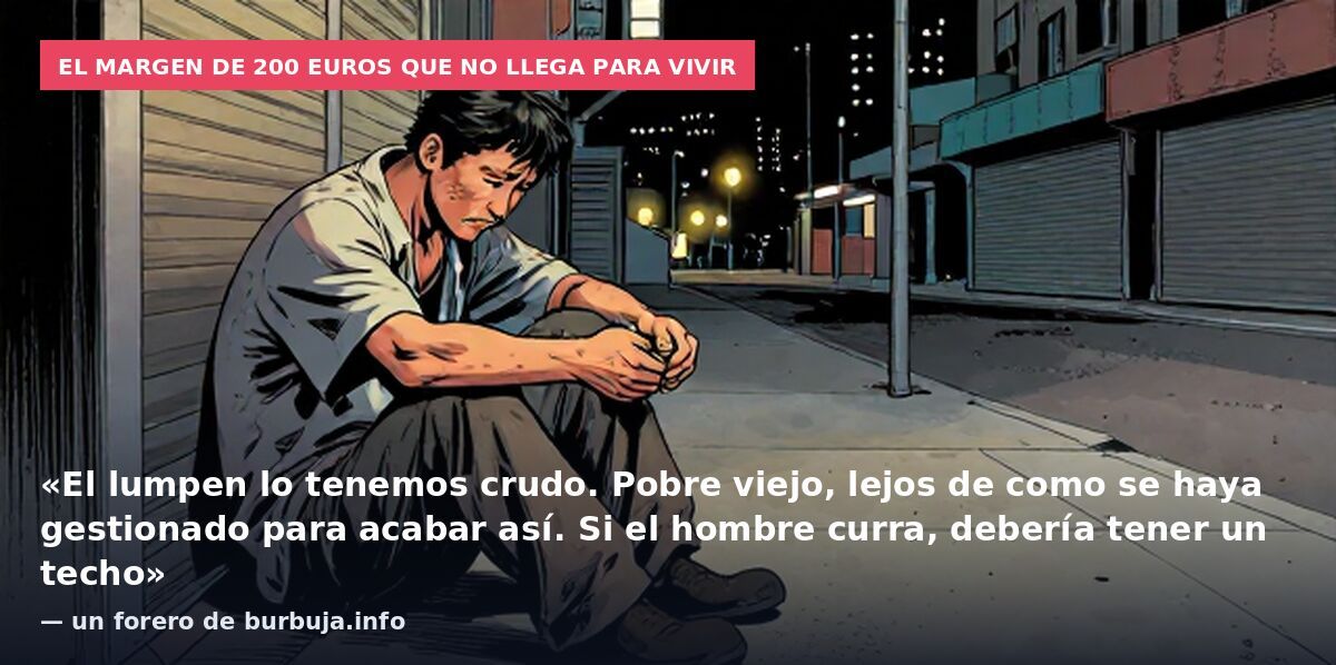 Jesús Ordax, trabajar de día y dormir en la calle hasta encontrar techo