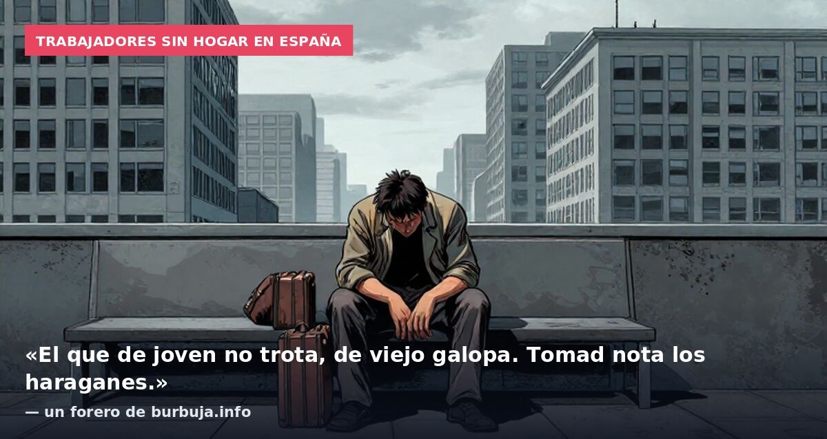 Jesús Ordax, trabajar de día y dormir en la calle hasta encontrar techo