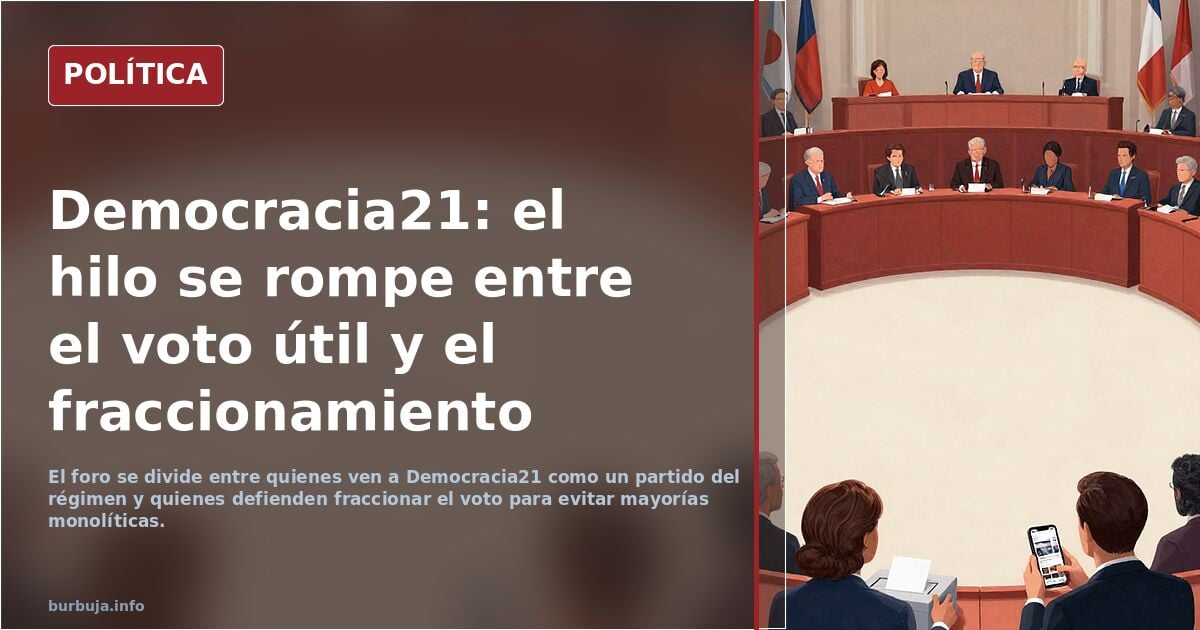 voy a votar democracia21