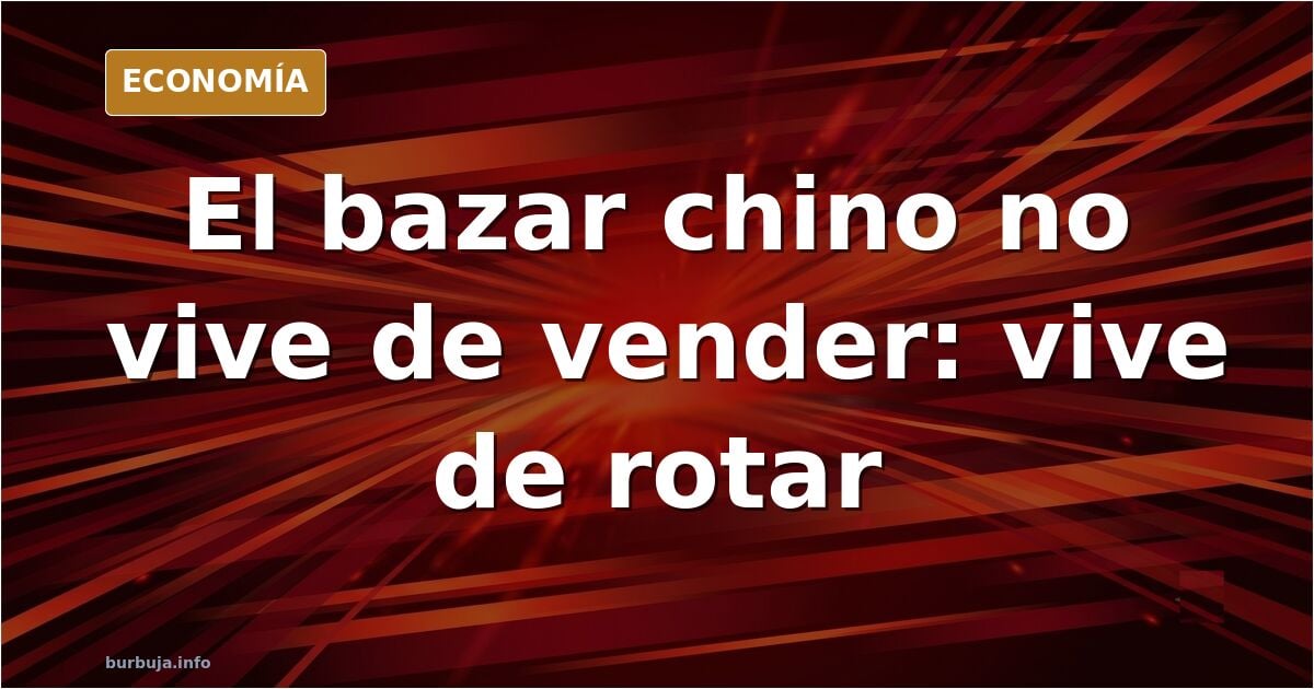 Debate vecinal: «El bazar no vive de vender, vive de rotar»