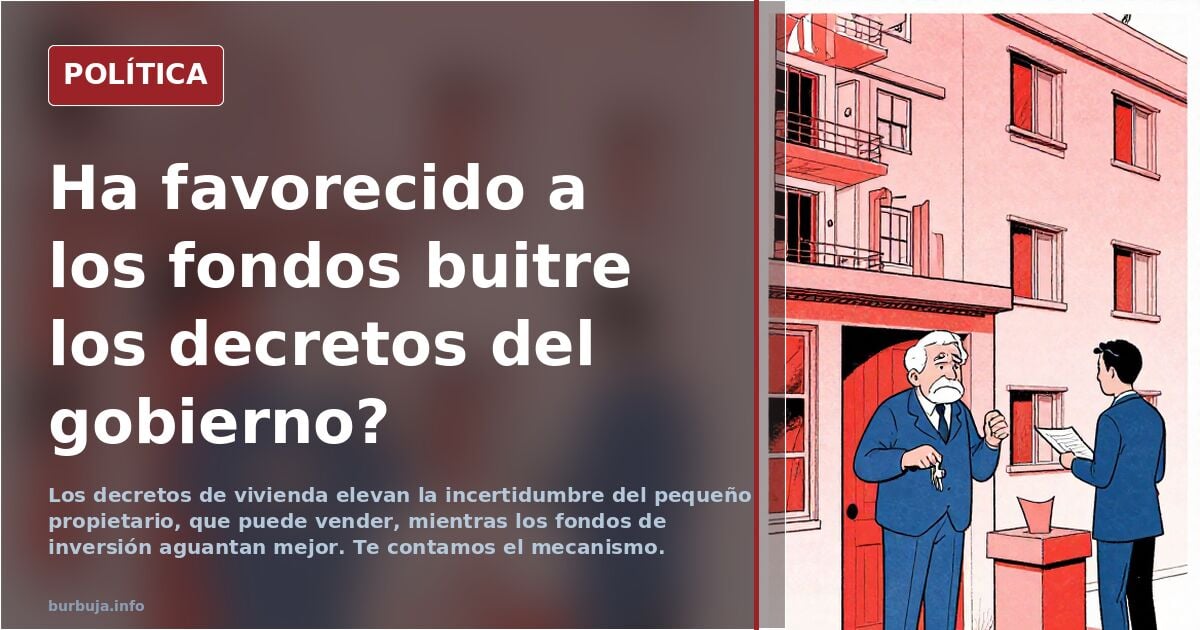 Ha favorecido a los fondos buitre los decretos del gobierno?