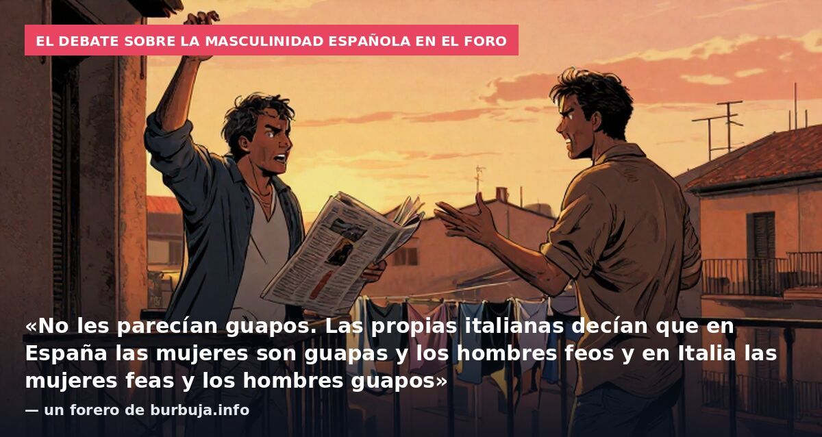 ¿Por qué se critica tanto a los hombres españoles?