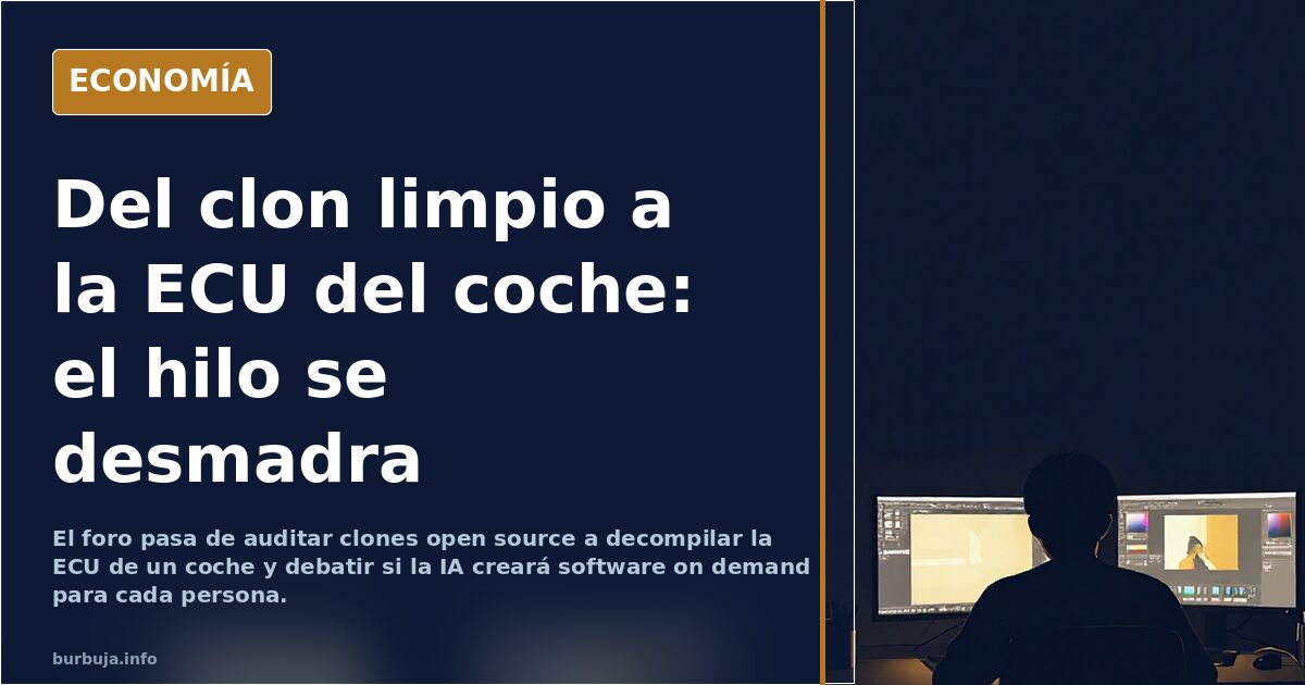 La industria del software, preocupada por las decompilaciones con IA